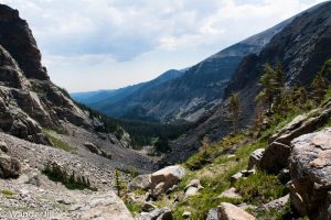 RMNP Andrews Creek Valley and Storm Brewing