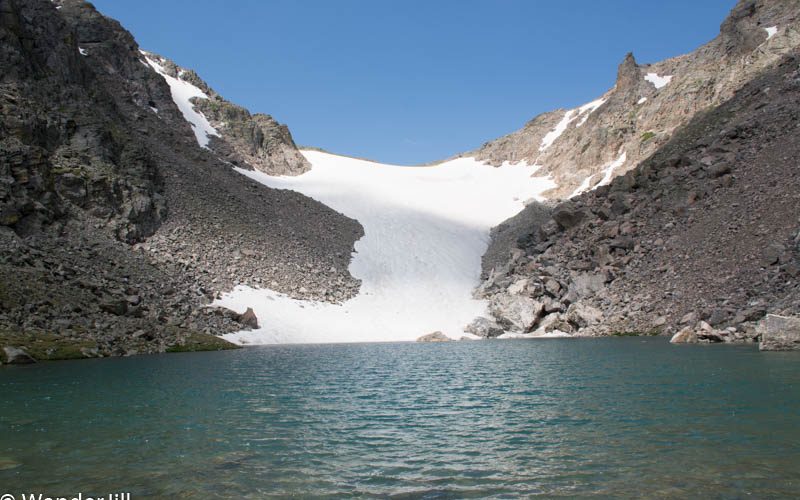 RMNP Andrews Tarn and Glacier